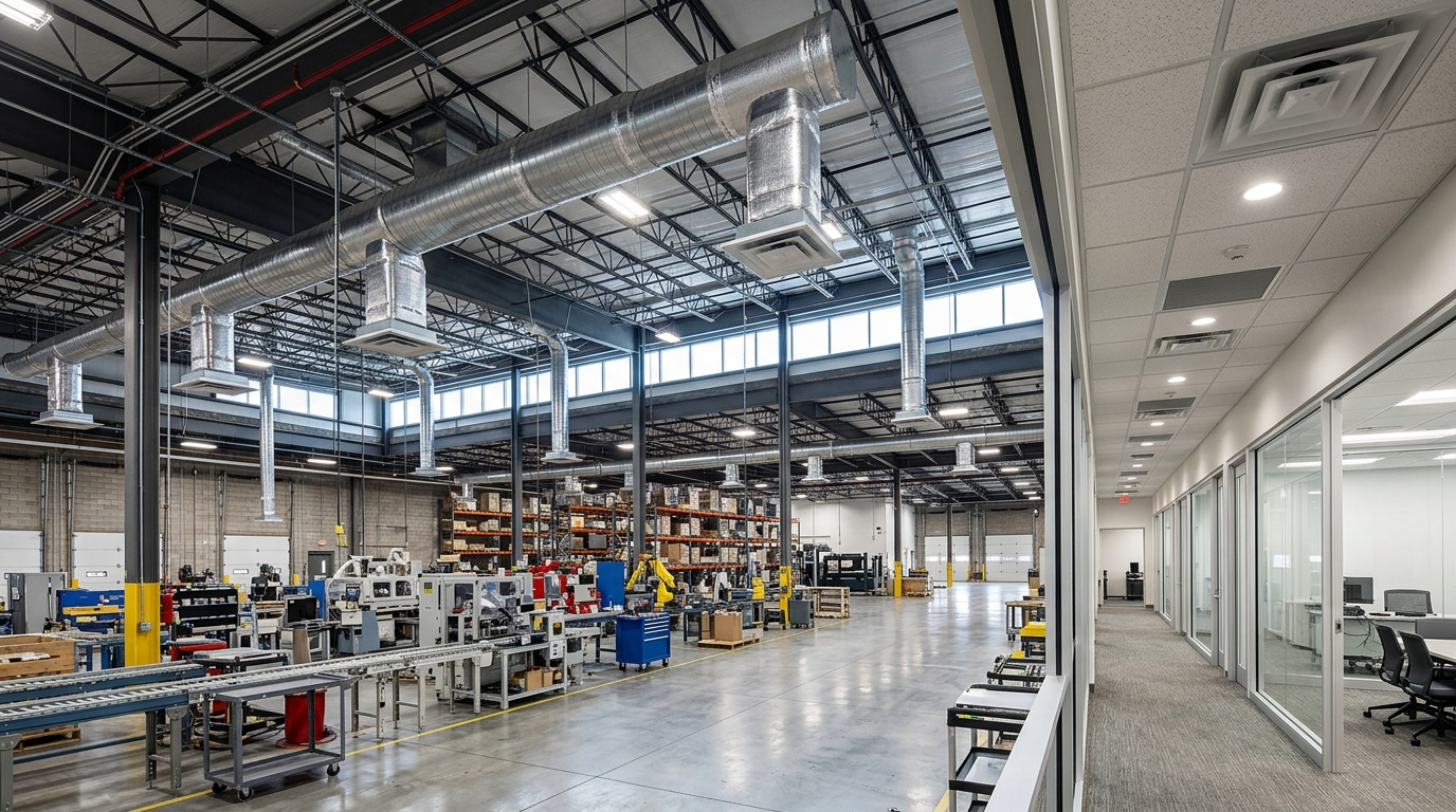 Full Commercial HVAC Design & Installation for PepsiCo's Wisconsin Facility